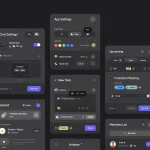 طراحی UI برنامه موبایل خانه هوشمند